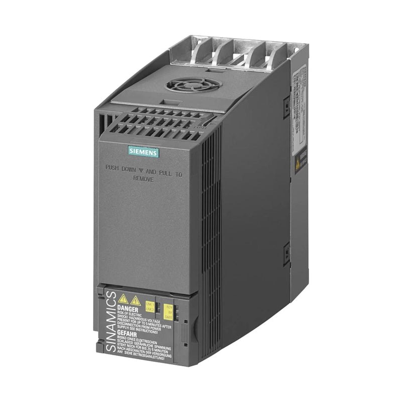 Unidade de controle Siemens 6SL3210-5HE15-0UF0 CU250-2 com PROFINET e diagnóstico avançado.