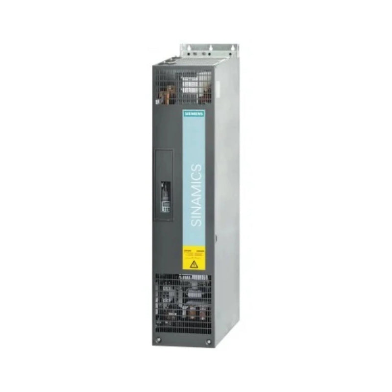 Módulo regenerativo Siemens 6SL3310-1TE35-0AA3 S120, 132 kW, saída 600 V DC para sistemas de acionamento eficiente.