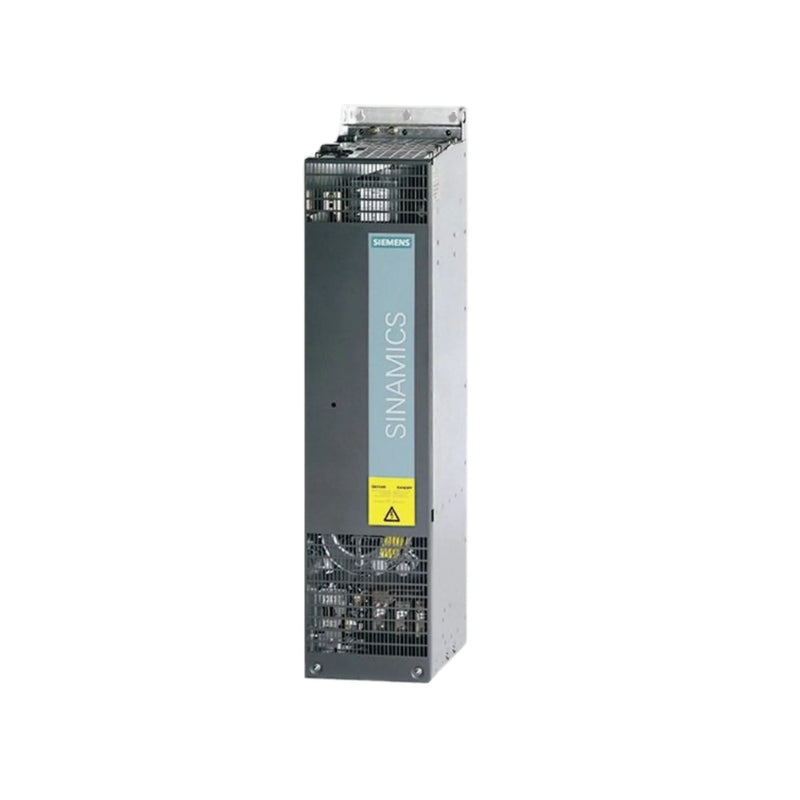 Módulo de alimentação Siemens 6SL3330-7TE32-1AA3, 22 kW, 400 V, com capacidade regenerativa.