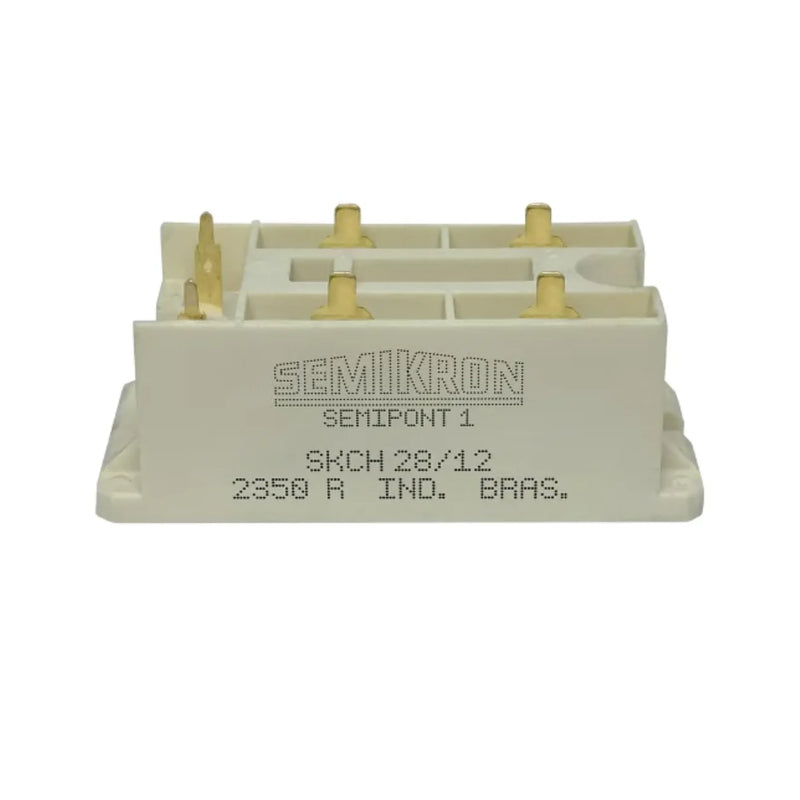 Módulo tiristor Semikron SKCH 28/12 28A 1200V em encapsulamento SEMIPACK 1 para controle de potência AC.