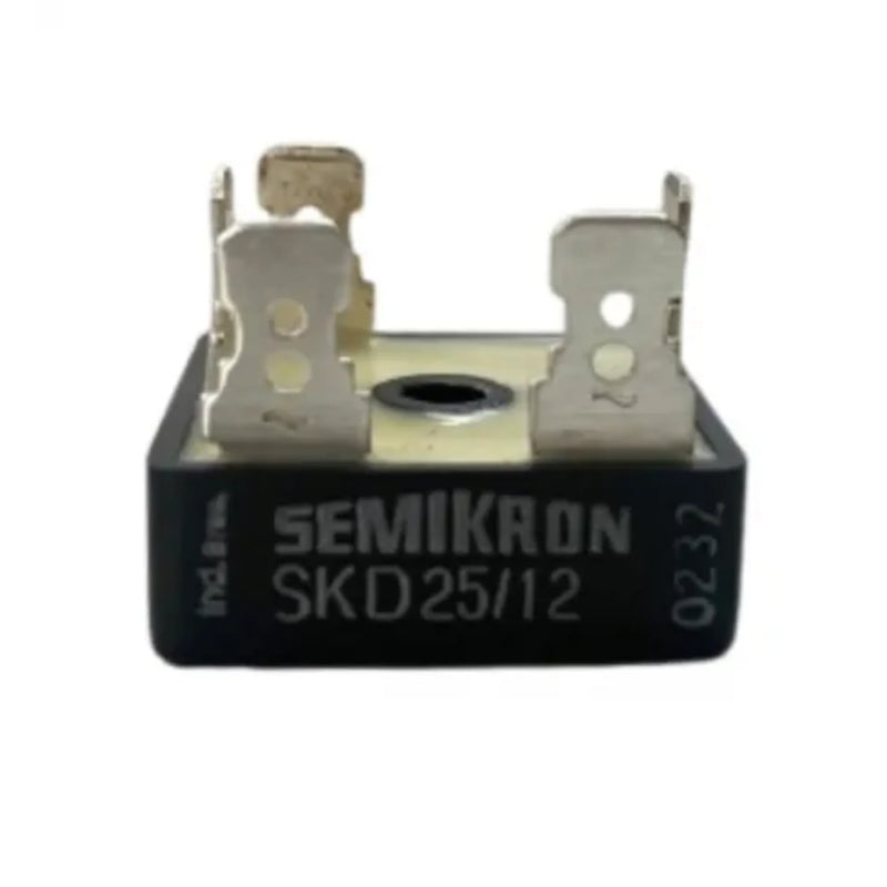 Módulo de diodo Semikron SKD 25/12 25A 1200V em encapsulamento SEMIPACK 1 para retificação industrial