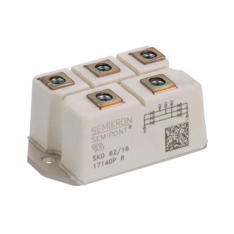 Módulo de diodo Semikron SKD62/16 62A 1600V SEMIPACK 1 para aplicações industriais