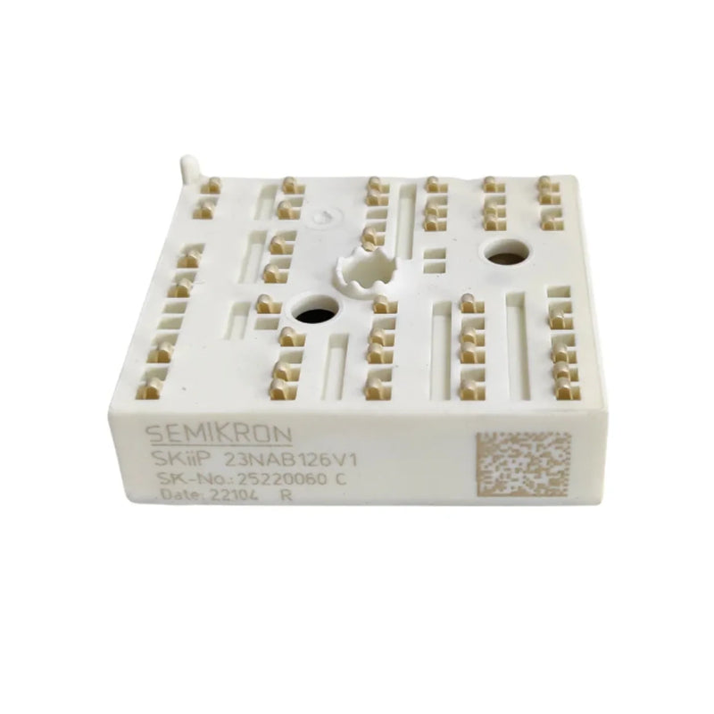 Módulo IGBT Semikron SKiiP 23NAB126V1 600A 1200V com driver integrado para inversores de alta potência.