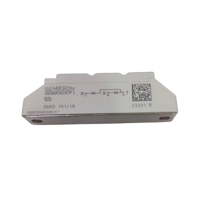 Módulo diodo Semikron SKKD101/16 103A 1600V cátodo comum SEMIPACK 1 para retificação industrial