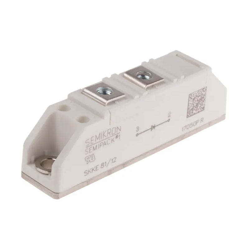 Módulo tiristor Semikron SKKE 81/12 81A 1200V em encapsulamento SEMIPACK 1.