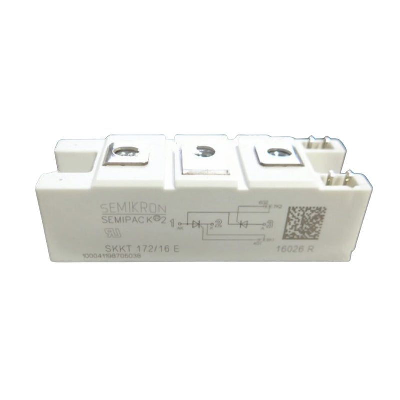 Módulo Semikron SKKT 172/16E tiristor e diodo 172A 1600V SEMIPACK 2 para retificação industrial