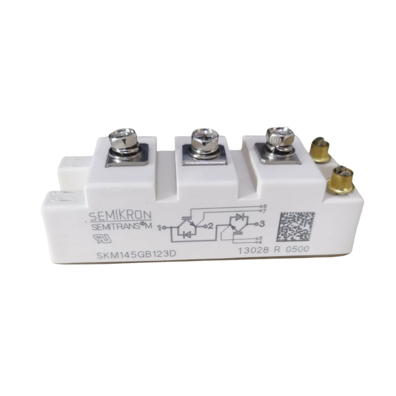Módulo IGBT Semikron SKM145GB123D 145A 1200V em encapsulamento SEMITRANS 3.